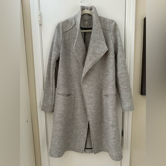 Zara Trafaluc Collection Gray Wool Coat -Size XS - Picture 3 of 10